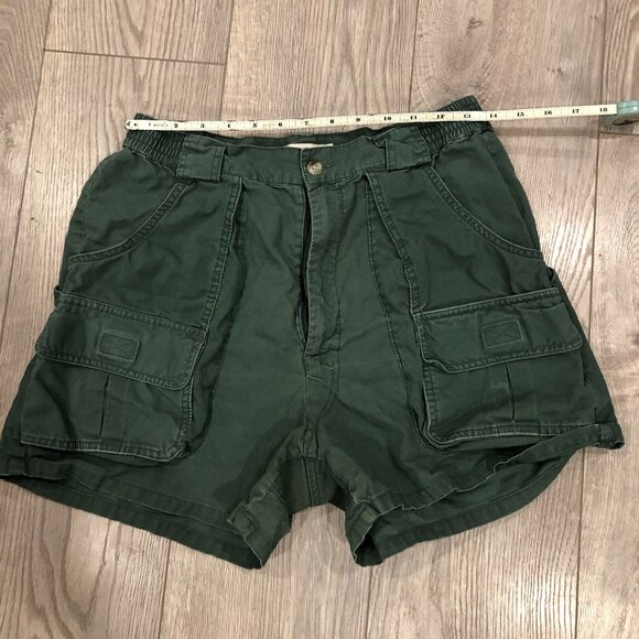 Columbia Green Cargo Shorts - Picture 1 of 3